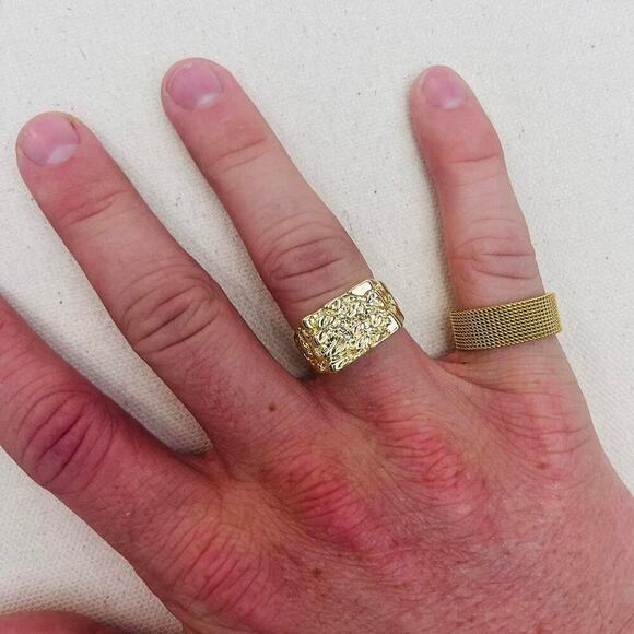 Y2k 2000s vintage style foil ring - Picture 6 of 6